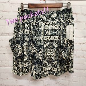 French Laundry Plus Shorts Pockets 1X